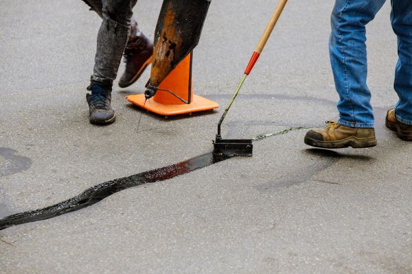 Parking Lot Crack Sealing in Scottsdale