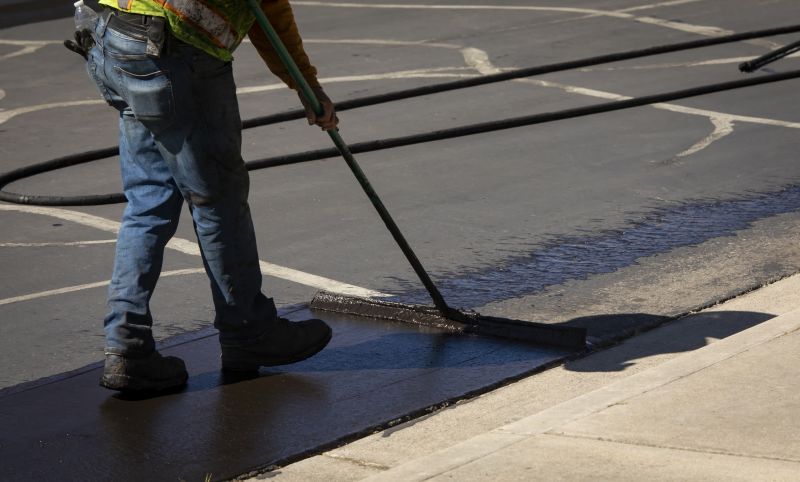 Asphalt Sealings in Spring