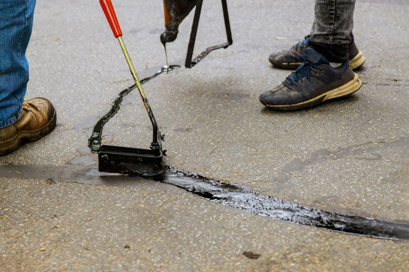 Residential Driveway Sealcoating