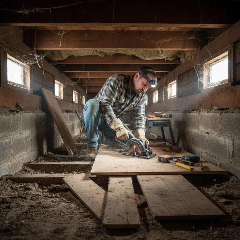 Crawlspace Water Restoration